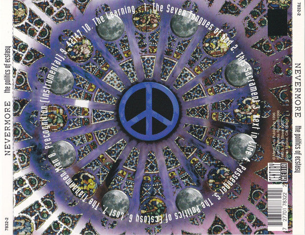Nevermore : The Politics Of Ecstasy (CD, Album)