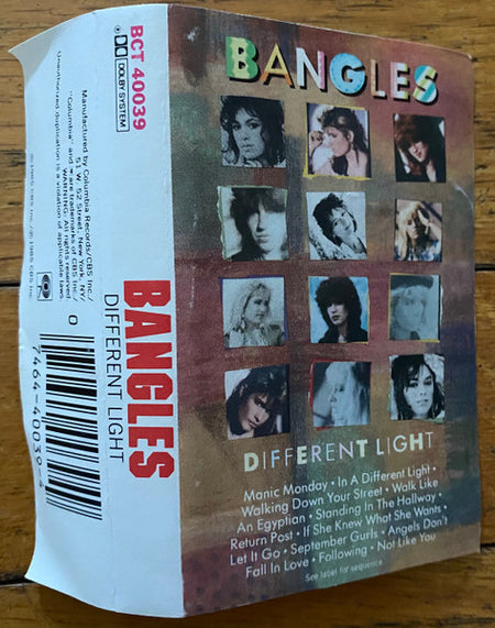 Bangles : Different Light (Cass, Album, ℗ 1)