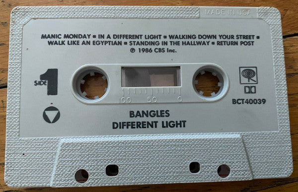 Bangles : Different Light (Cass, Album, ℗ 1)