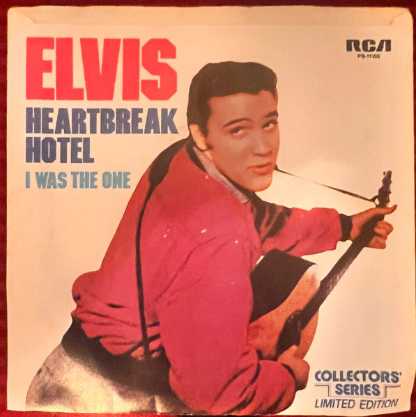Elvis Presley : Heartbreak Hotel / I Was The One (7", Single, Mono, Ltd, RE, Styrene, Ind)