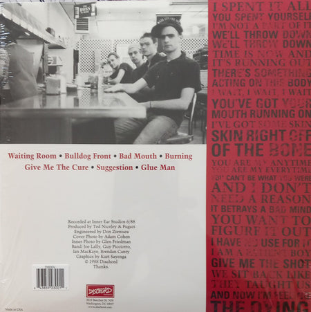 Fugazi : Fugazi (12", EP, RE, RP, Red)