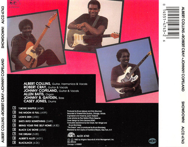Albert Collins, Robert Cray, Johnny Copeland : Showdown! (CD, Album)