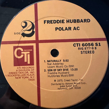 Freddie Hubbard : Polar AC (LP, Album, Gat)