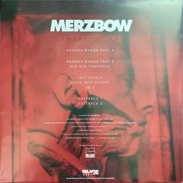 Merzbow : Venereology (LP, Mil + LP, Mil + Album, Ltd, RE, RM, RP)
