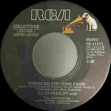Elvis Presley : Return To Sender / Where Do You Come From? (7", Single, Mono, Ltd, RE, Ind)