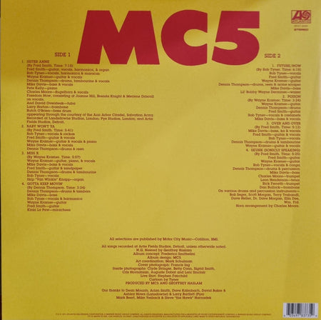 MC5 : High Time (LP, Album, RE, Gat)
