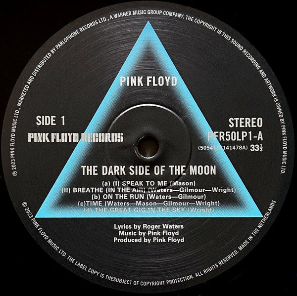Pink Floyd : The Dark Side Of The Moon (LP, Album, RE, RM, 50t)