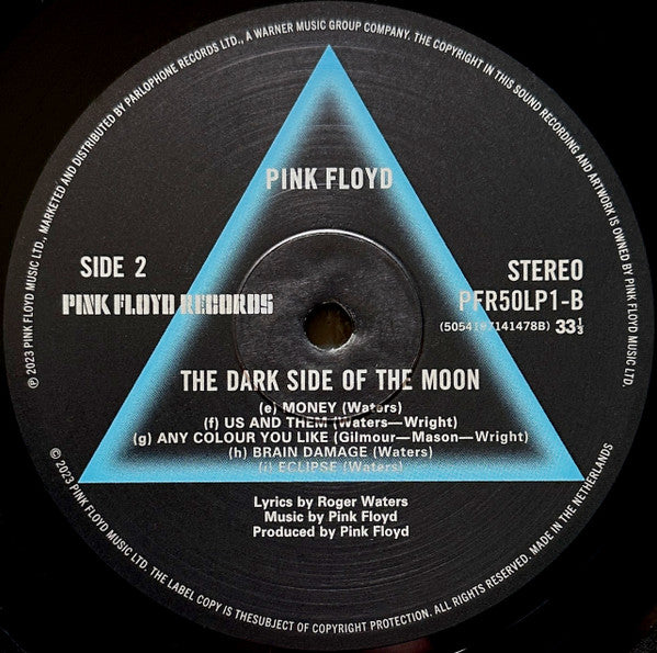 Pink Floyd : The Dark Side Of The Moon (LP, Album, RE, RM, 50t)