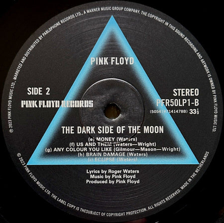 Pink Floyd : The Dark Side Of The Moon (LP, Album, RE, RM, 50t)