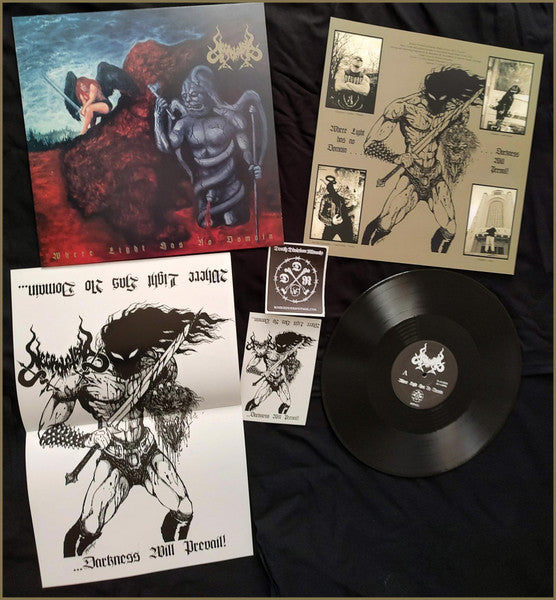 Necrolatría : Where Light Has No Domain (LP, Album, Ltd)