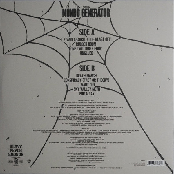 Mondo Generator : We Stand Against You (12", Album)