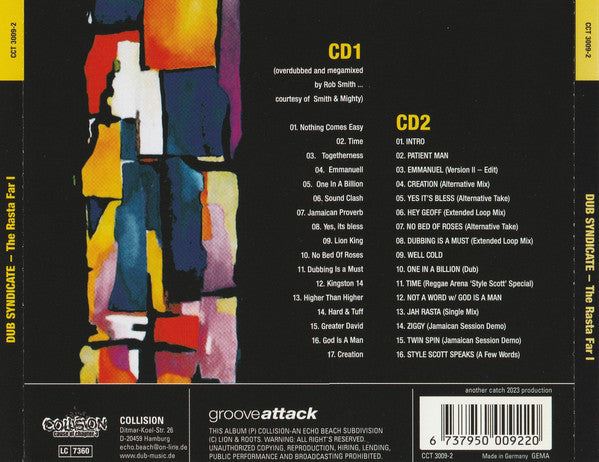Dub Syndicate : The Rasta Far I (CD, Album, Comp, Mixed + CD, Album, Comp)