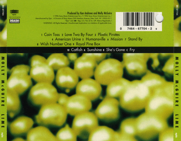 Molly McGuire (2) : Lime (CD, Album)