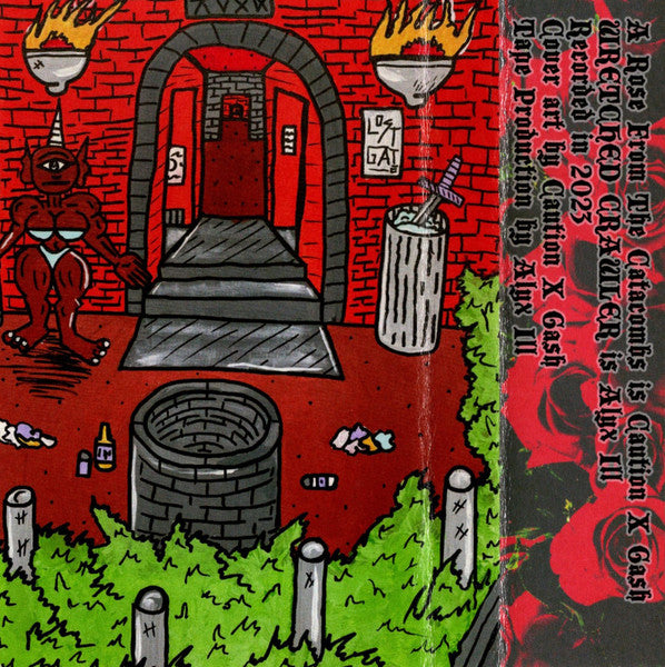 A Rose From The Catacombs And Wretched Crawler : The Suffering Of The Sepulchre Slasher (Cass, Album, Ltd)