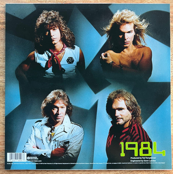 Van Halen : 1984 (LP, Album, RE, RM, 180)