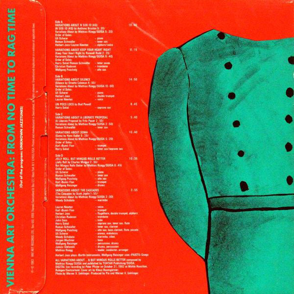 Vienna Art Orchestra : From No Time to Rag Time (2xLP + Box, Album)