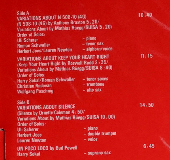 Vienna Art Orchestra : From No Time to Rag Time (2xLP + Box, Album)
