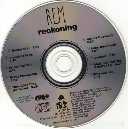 R.E.M. : Reckoning (CD, Album, Club, RE, BMG)