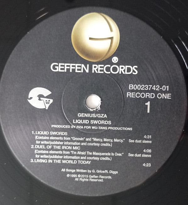 The Genius / GZA : Liquid Swords (2xLP, Album, RE)