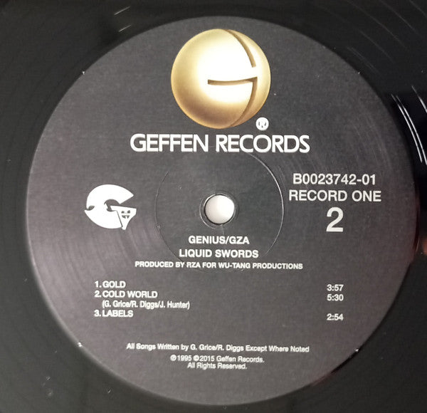 The Genius / GZA : Liquid Swords (2xLP, Album, RE)