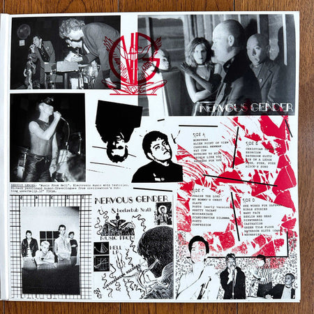 Nervous Gender : Music From Hell (LP, Album, RE + LP, Comp + Dlx, RM)