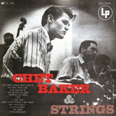 Chet Baker : Chet Baker & Strings (LP, RE, 180)