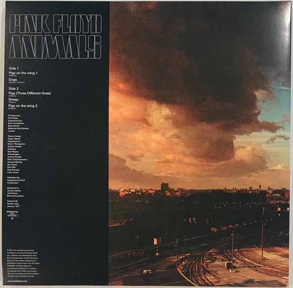 Pink Floyd : Animals (LP, Album, RE, RM, Gat)