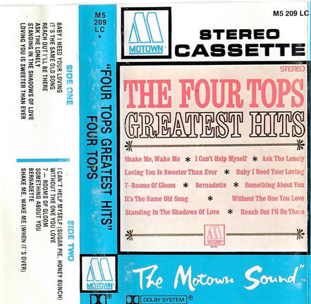 The Four Tops* : Greatest Hits (Cass, Comp, Dol)