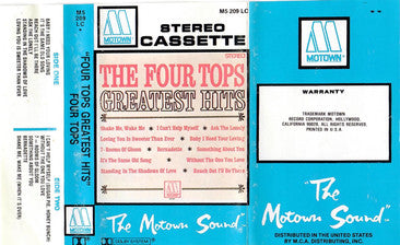 The Four Tops* : Greatest Hits (Cass, Comp, Dol)