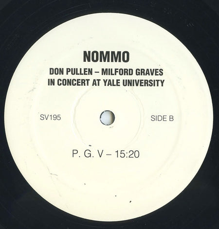 Milford Graves, Don Pullen : Nommo (LP, Album, RE)