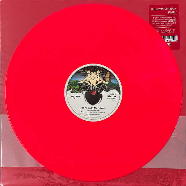 Boris (3) With Merzbow : Klatter (LP, Album, RE, Pin)