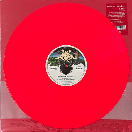 Boris (3) With Merzbow : Klatter (LP, Album, RE, Pin)