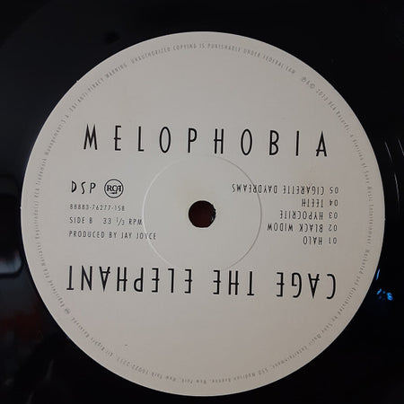 Cage The Elephant : Melophobia (LP, Album, RE)