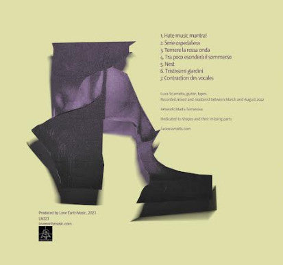 Luca Sciarratta : De Sobnet Ach (CD, Album)