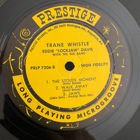 Eddie "Lockjaw" Davis Big Band : Trane Whistle (LP, Mono)