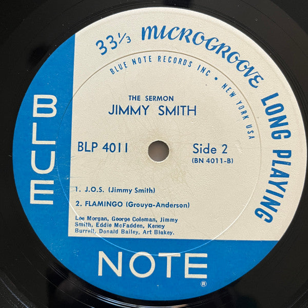 Jimmy Smith : The Sermon! (LP, Album, Mono, NY )