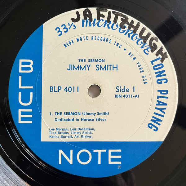 Jimmy Smith : The Sermon! (LP, Album, Mono, NY )