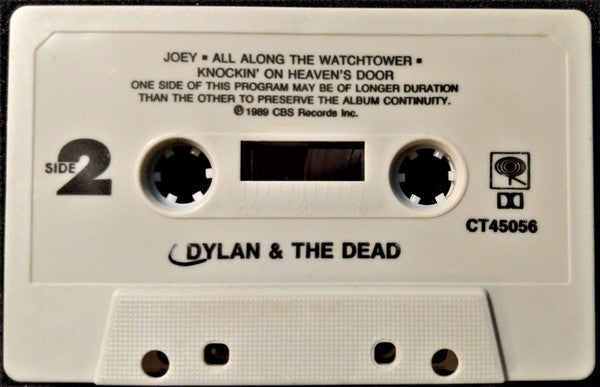 Bob Dylan & The Dead* : Dylan & The Dead (Cass, Album, Off)