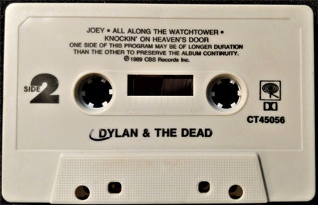 Bob Dylan & The Dead* : Dylan & The Dead (Cass, Album, Off)
