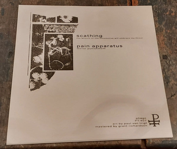 Scathing / Pain Apparatus : Scathing/Pain Apparatus (LP, Album)