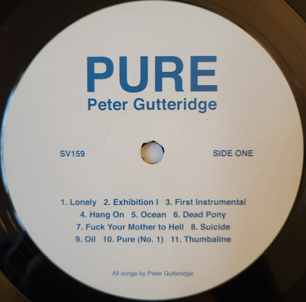 Peter Gutteridge : Pure (LP, Album, RE)
