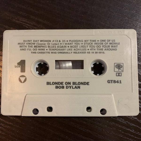 Bob Dylan : Blonde On Blonde (Cass, Album, RE, Dol)