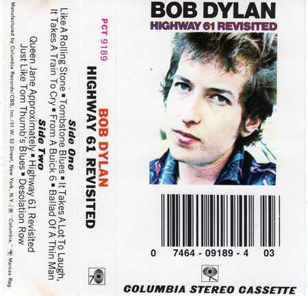 Bob Dylan : Highway 61 Revisited (Cass, Album, RE)