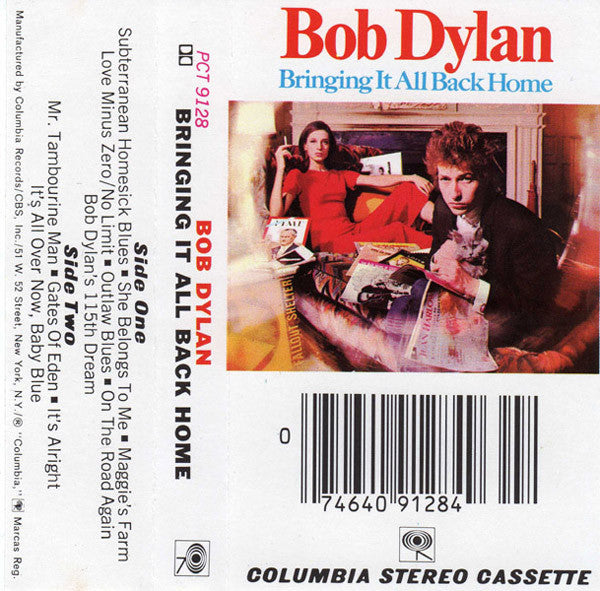 Bob Dylan : Bringing It All Back Home (Cass, Album, RE)