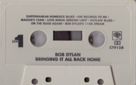 Bob Dylan : Bringing It All Back Home (Cass, Album, RE)