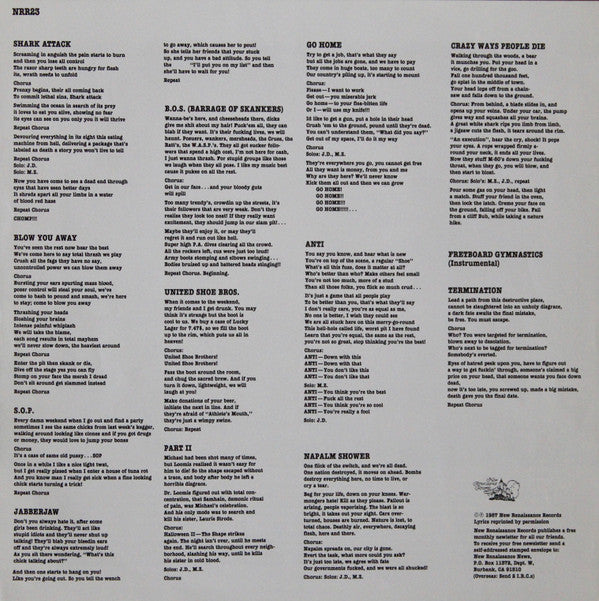 Wehrmacht : Shark Attack (LP, Album)