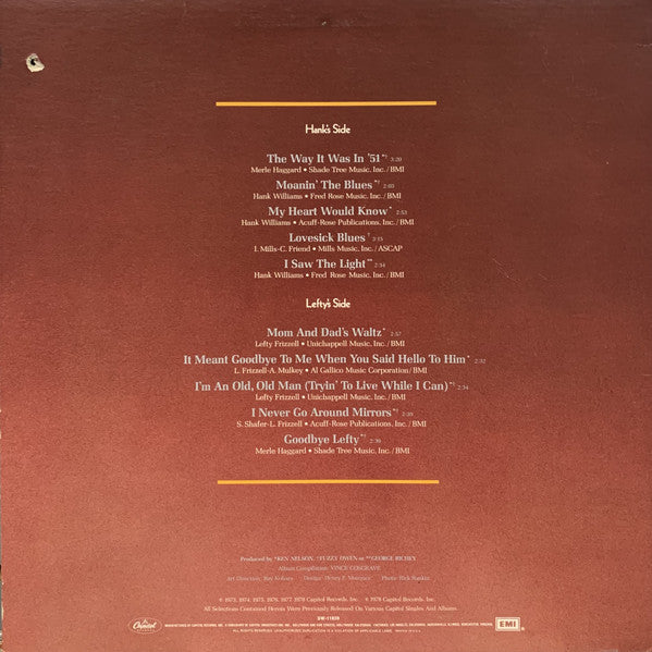 Merle Haggard And The Strangers (5) : The Way It Was In '51 (LP, Comp, Los)