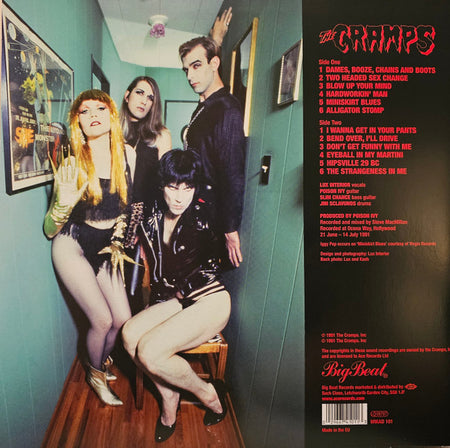 The Cramps : Look Mom No Head! (LP, Album, RE)