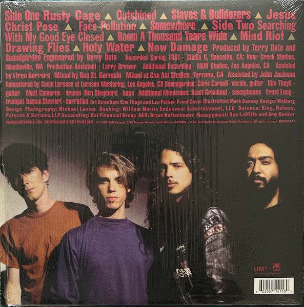 Soundgarden : Badmotorfinger (LP, Album, RE, RM, RP)