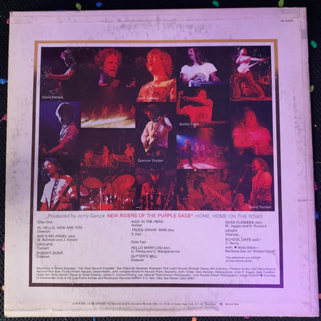 New Riders Of The Purple Sage : Home, Home On The Road (LP, Album)